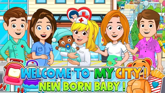 My City : Newborn baby screenshot 0