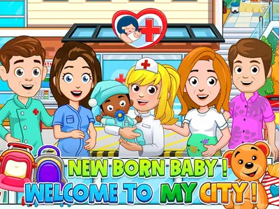 My City : Newborn baby screenshot 12