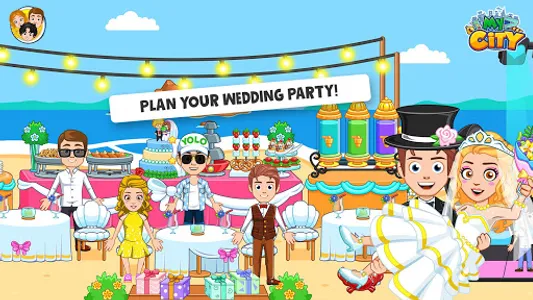 My City : Wedding Party screenshot 2