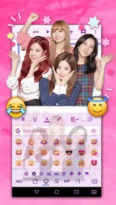 Black Pink Keyboard: KPOP screenshot 5