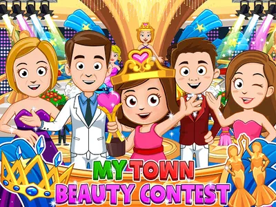 My Town : Beauty contest screenshot 12