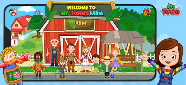 My Town Farm Animal game screenshot 0