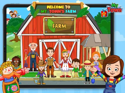 My Town Farm Animal game screenshot 10