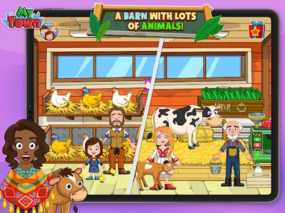 My Town Farm Animal game screenshot 11