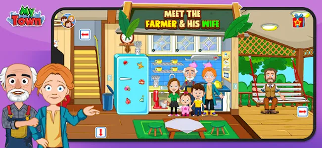 My Town Farm Animal game screenshot 3