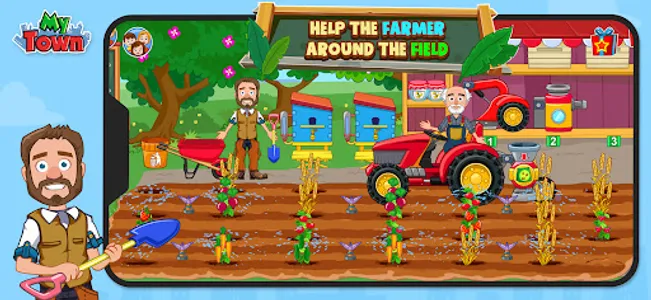 My Town Farm Animal game screenshot 4