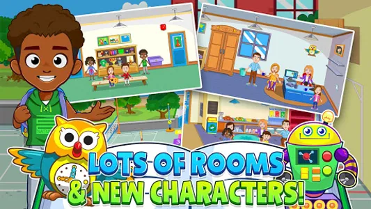 My Town: School game for kids screenshot 10