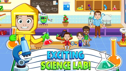 My Town: School game for kids screenshot 2