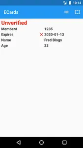 ECard: Signed Membership Cards screenshot 4