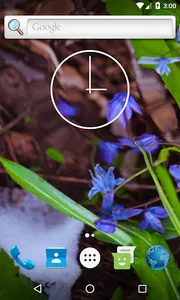 Frost flowers Wallpaper screenshot 0