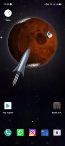 Rocket to The Mars Wallpaper screenshot 0