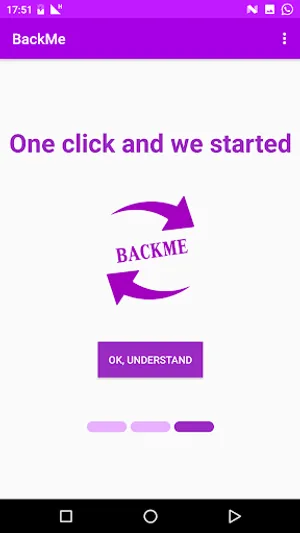 BackMe screenshot 2