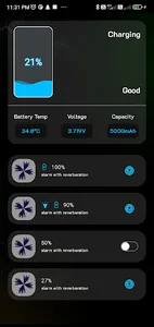 Batter Low & Full Charge Alarm screenshot 18