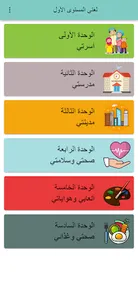 لغتي للصف الأول الابتدائي screenshot 1