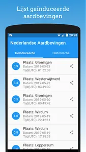 Nederlandse Aardbevingen - Dut screenshot 0