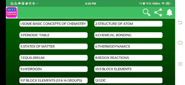 CHEMISTRY GUIDE & MCQS FOR NEE screenshot 10