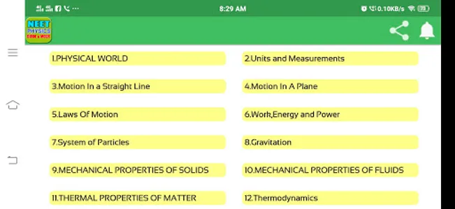 NEET PHYSICS GUIDE & MCQS screenshot 11