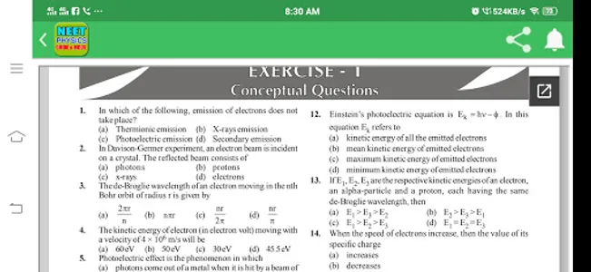 NEET PHYSICS GUIDE & MCQS screenshot 6