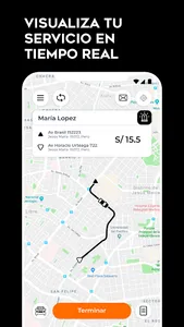 Kapital Taxi - Conductor screenshot 2