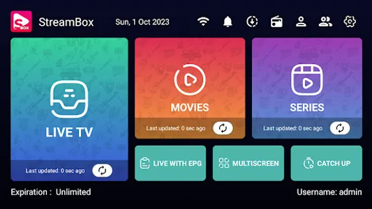 StreamBox - IPTV Player screenshot 0