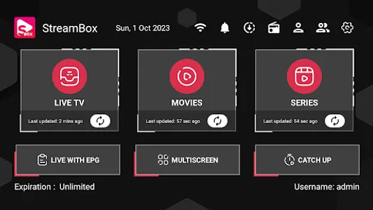 StreamBox - IPTV Player screenshot 2