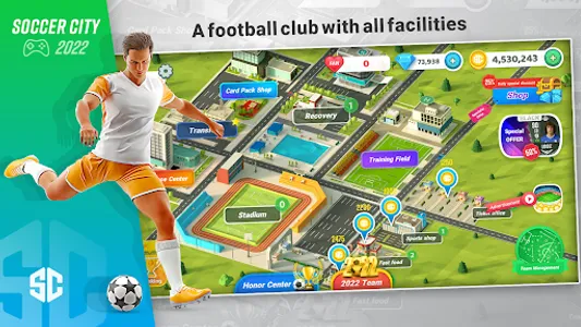 Soccer City - Football Manager screenshot 10