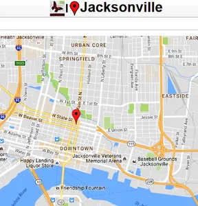 Jacksonville Map screenshot 5