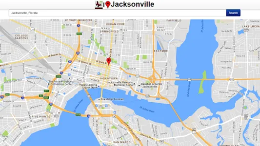 Jacksonville Map screenshot 7