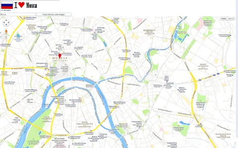 Moscow map screenshot 6