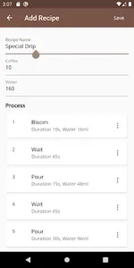 コーヒードリップタイマー dripper screenshot 1