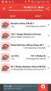 Radyo Bandera Network (Philipp screenshot 2