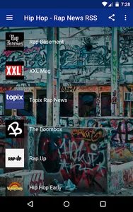 Hip Hop - Rap News RSS - Album screenshot 0