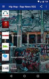 Hip Hop - Rap News RSS - Album screenshot 1