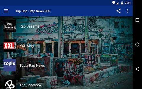 Hip Hop - Rap News RSS - Album screenshot 5
