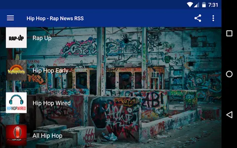 Hip Hop - Rap News RSS - Album screenshot 6