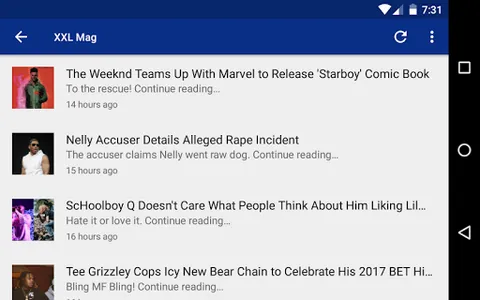 Hip Hop - Rap News RSS - Album screenshot 7
