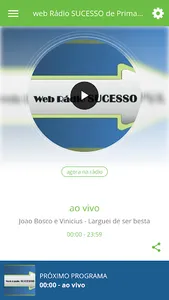 web Rádio SUCESSO de Primavera screenshot 0