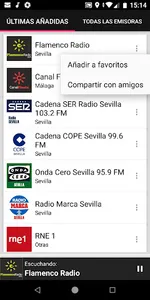 Andalusian Radio Stations - Sp screenshot 1