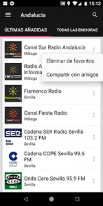 Andalusian Radio Stations - Sp screenshot 4