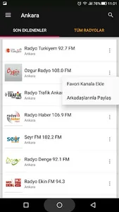 Ankara Radio Stations - Turkey screenshot 1