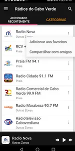 Cape Verde Radio Stations screenshot 1
