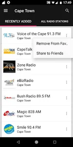 Cape Town Radio Stations - Sou screenshot 4
