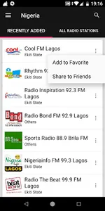 Nigerian Radio Stations screenshot 1