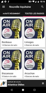Stations Radio de Nouvelle-Aqu screenshot 3