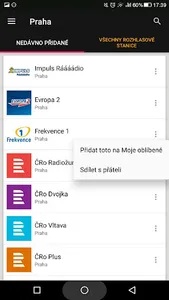 Prague Radio Stations - Czech  screenshot 1