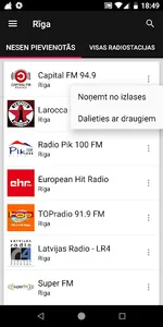 Riga Radio Stations - Latvia screenshot 4