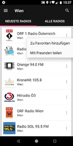Vienna Radio Stations - Austri screenshot 1