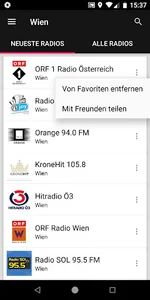 Vienna Radio Stations - Austri screenshot 4