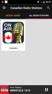 Canada Radio Stations FM/AM screenshot 3