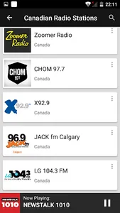 Canada Radio Stations FM/AM screenshot 6